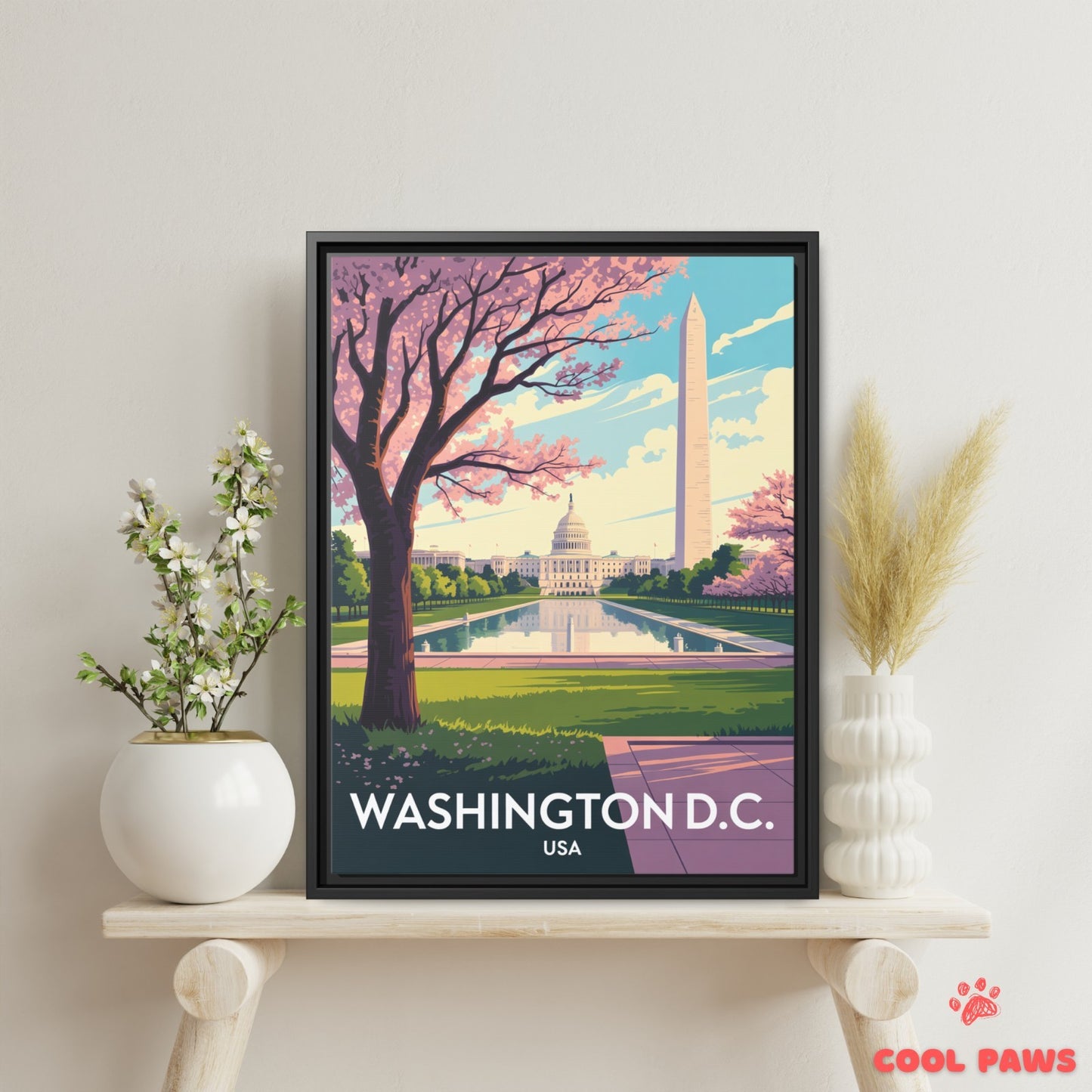 Washington D.C. Travel Print | U.S. Capitol