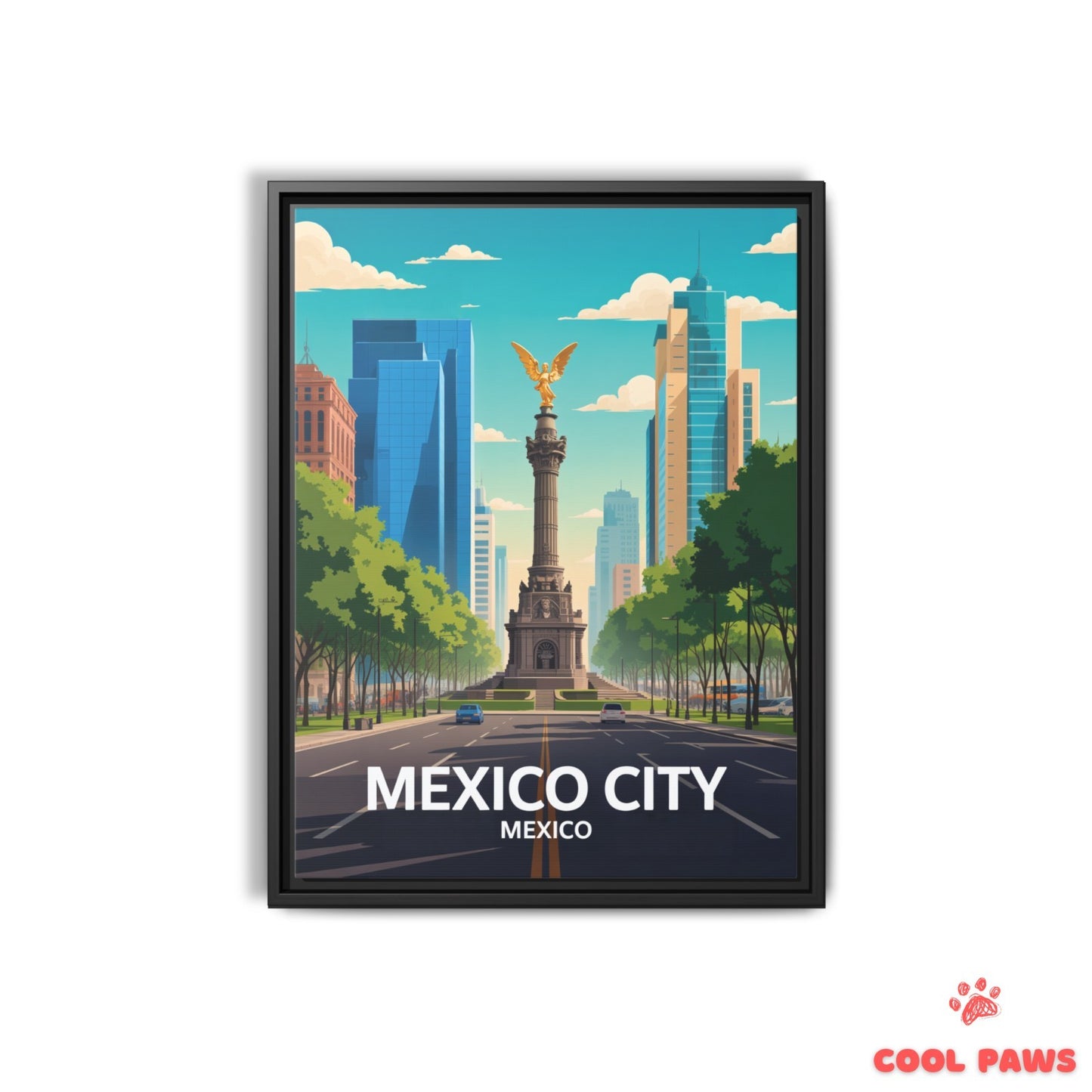 Mexico City Travel Print | Angel of Independence