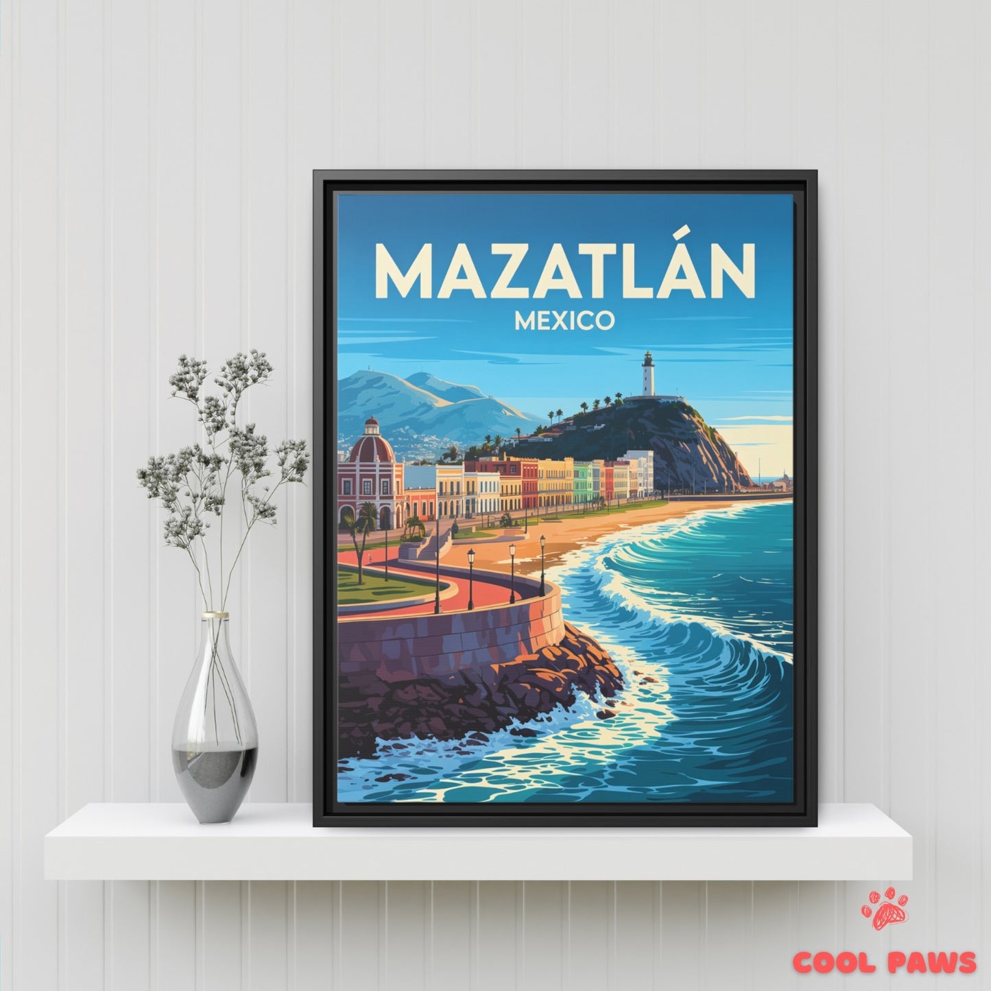 Mazatlan Travel Print | El Faro Lighthouse