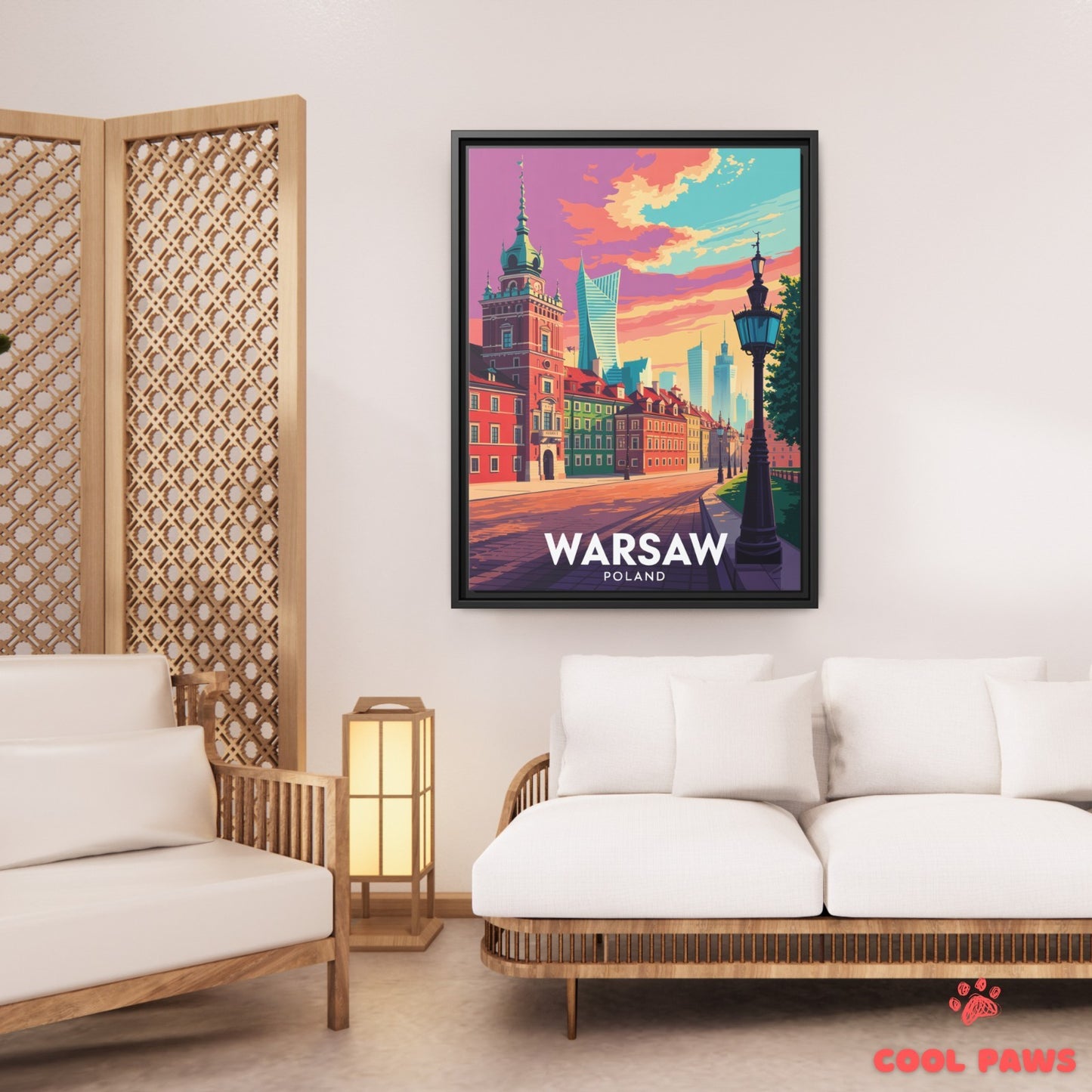 Warsaw Travel Print | Polish Royal Castle | Poland