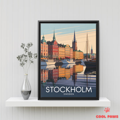 Stockholm Travel Print | Swedish Gamla Stan | Sweden