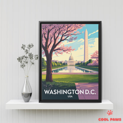 Washington D.C. Travel Print | U.S. Capitol