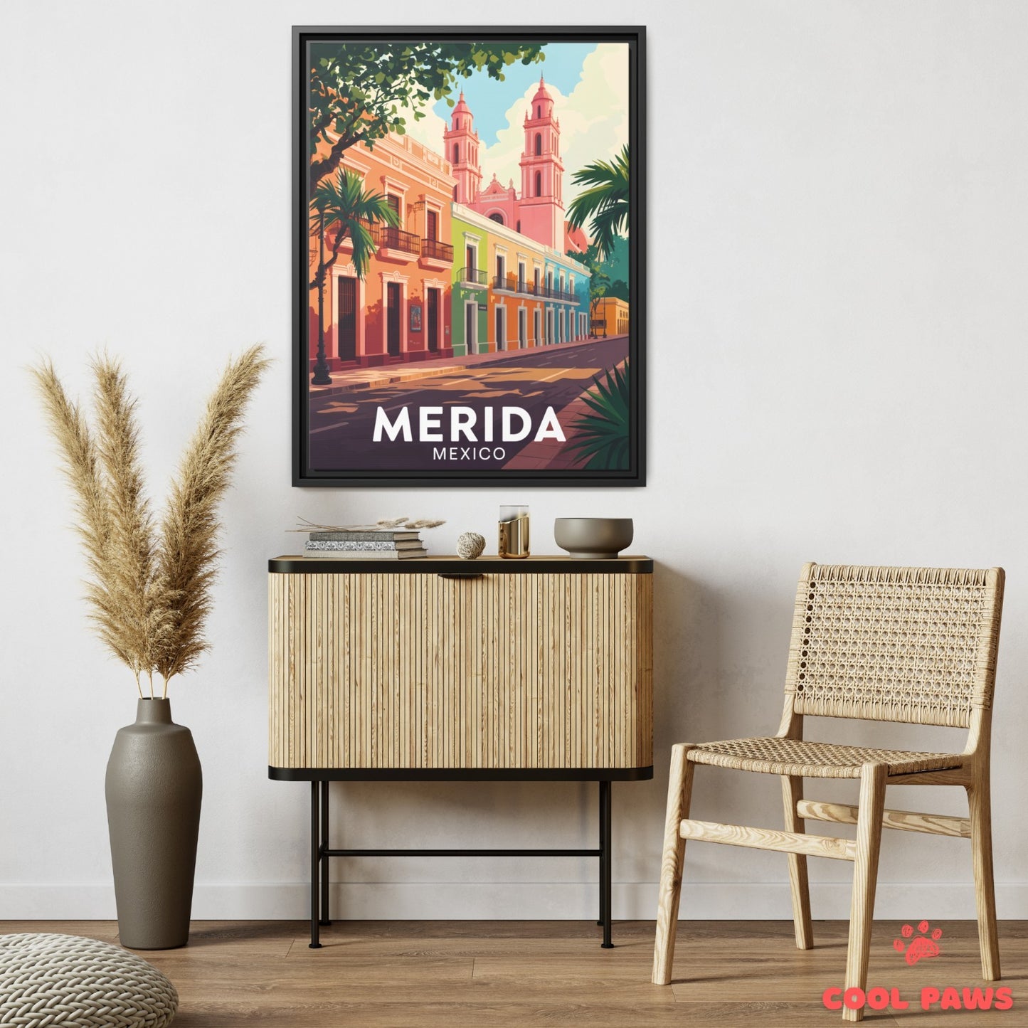 Merida Travel Print | Cathedral of Merida