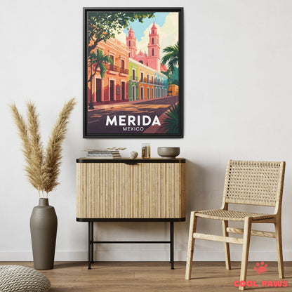 Merida Travel Print | Cathedral of Merida
