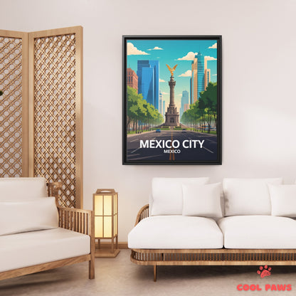 Mexico City Travel Print | Angel of Independence