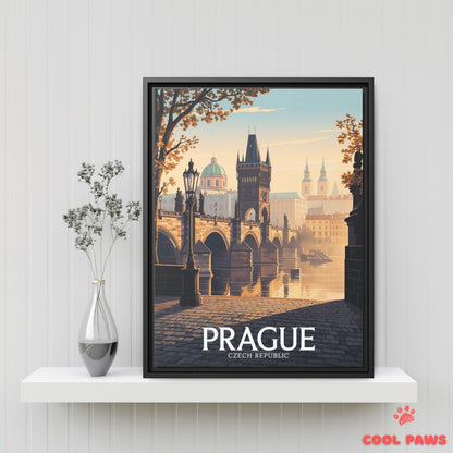 Prague Travel Print | Czech Charles Bridge | Czcech Republic