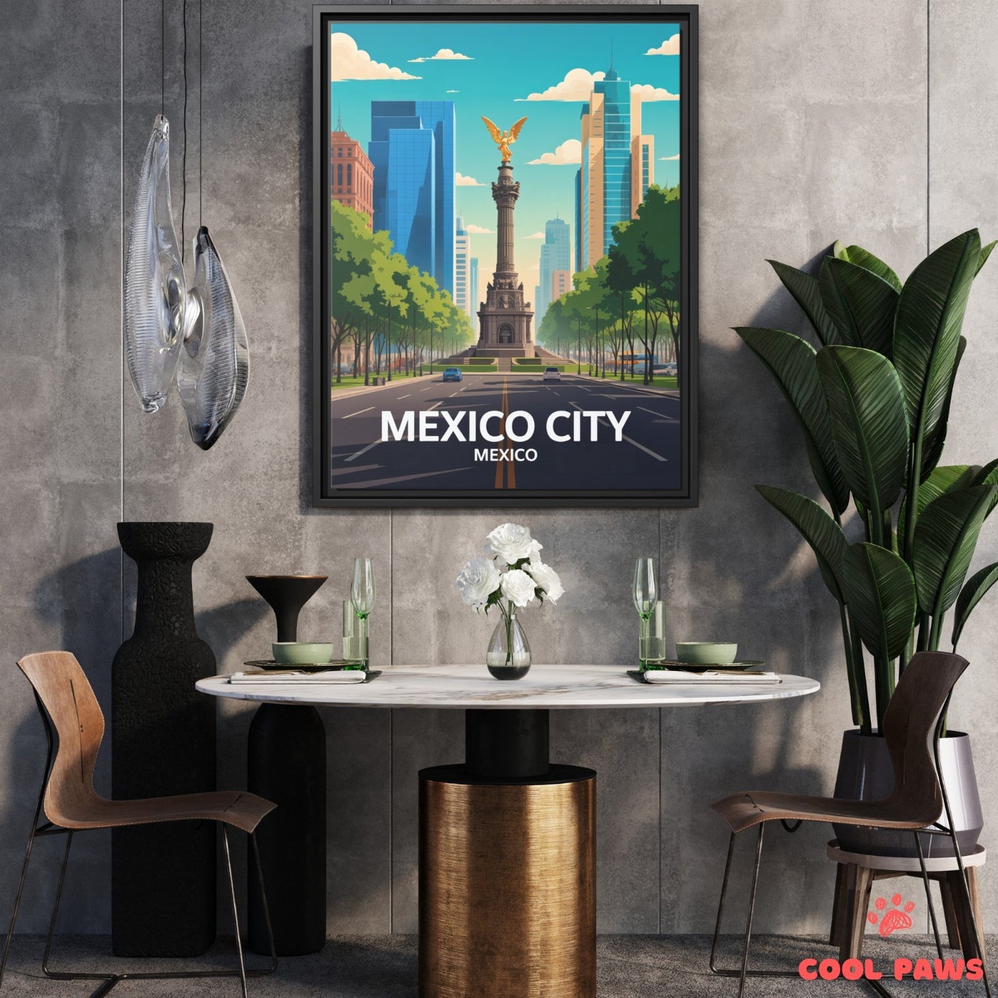 Mexico City Travel Print | Angel of Independence