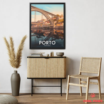 Porto Travel Print | Portuguese Dom Luís I Bridge | Portugal