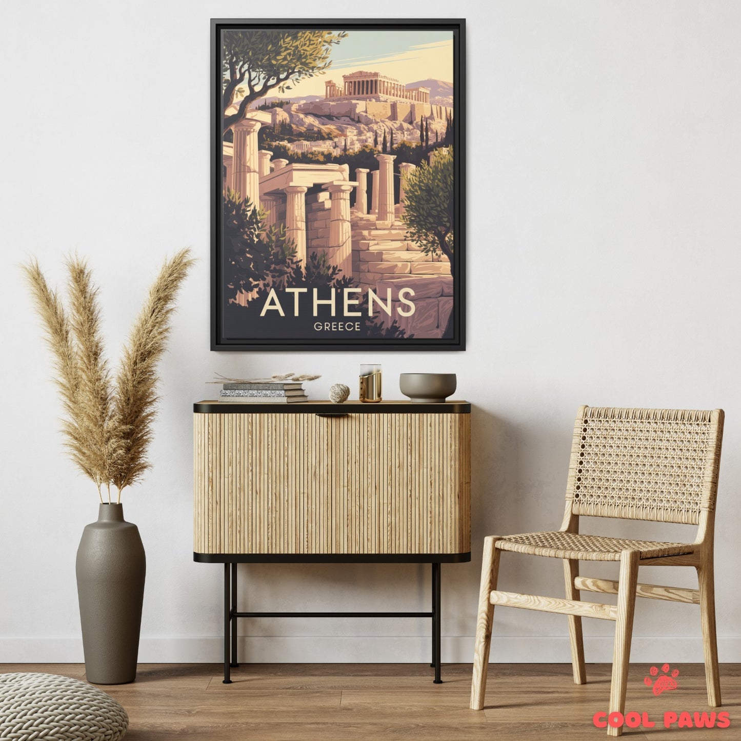 Athens Travel Print | Greek Parthenon | Greece
