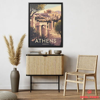 Athens Travel Print | Greek Parthenon | Greece