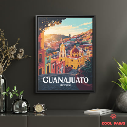 Guanajuato Travel Print | Basilica Colegiata