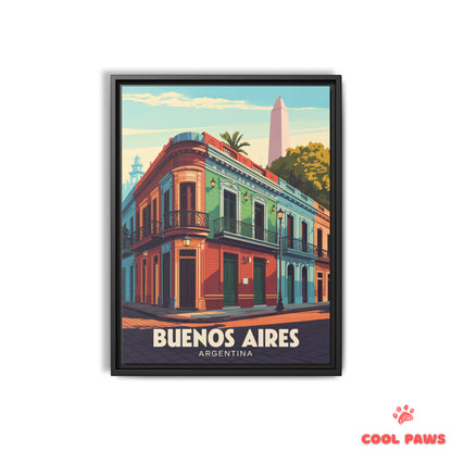 Buenos Aires Travel Print | Caminito Street | Argentina
