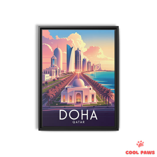 Doha Travel Print | Museum of Islamic Art | Qatar