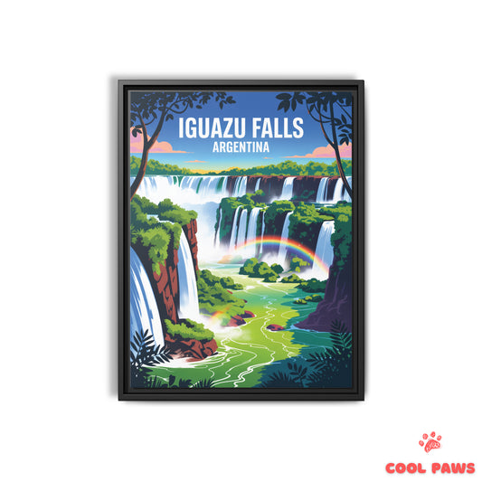 Iguazu Falls Travel Print | Garganta del Diablo | Brazil