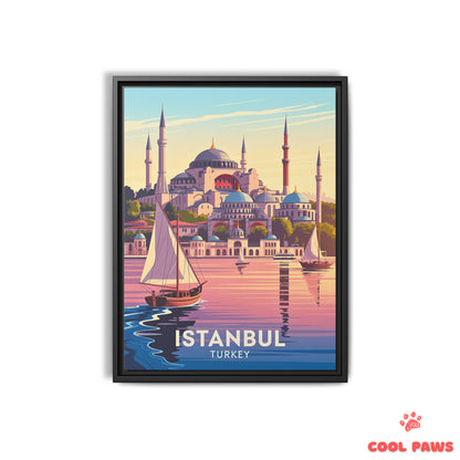 Istanbul Travel Art Print | Hagia Sophia | Turkey