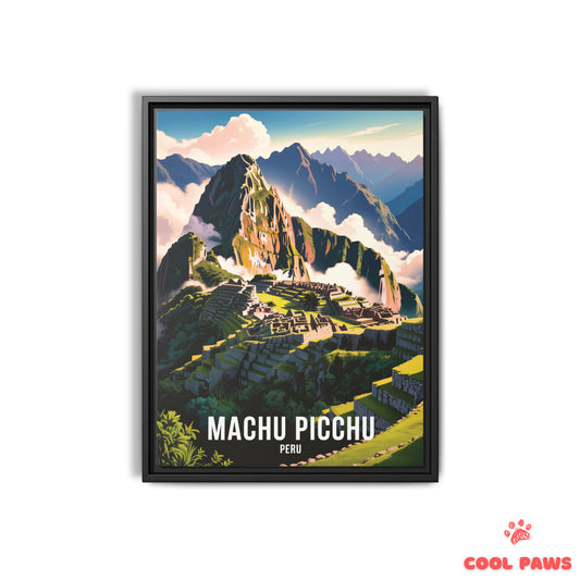 Machu Picchu Travel Print | Machu Picchu | Peru