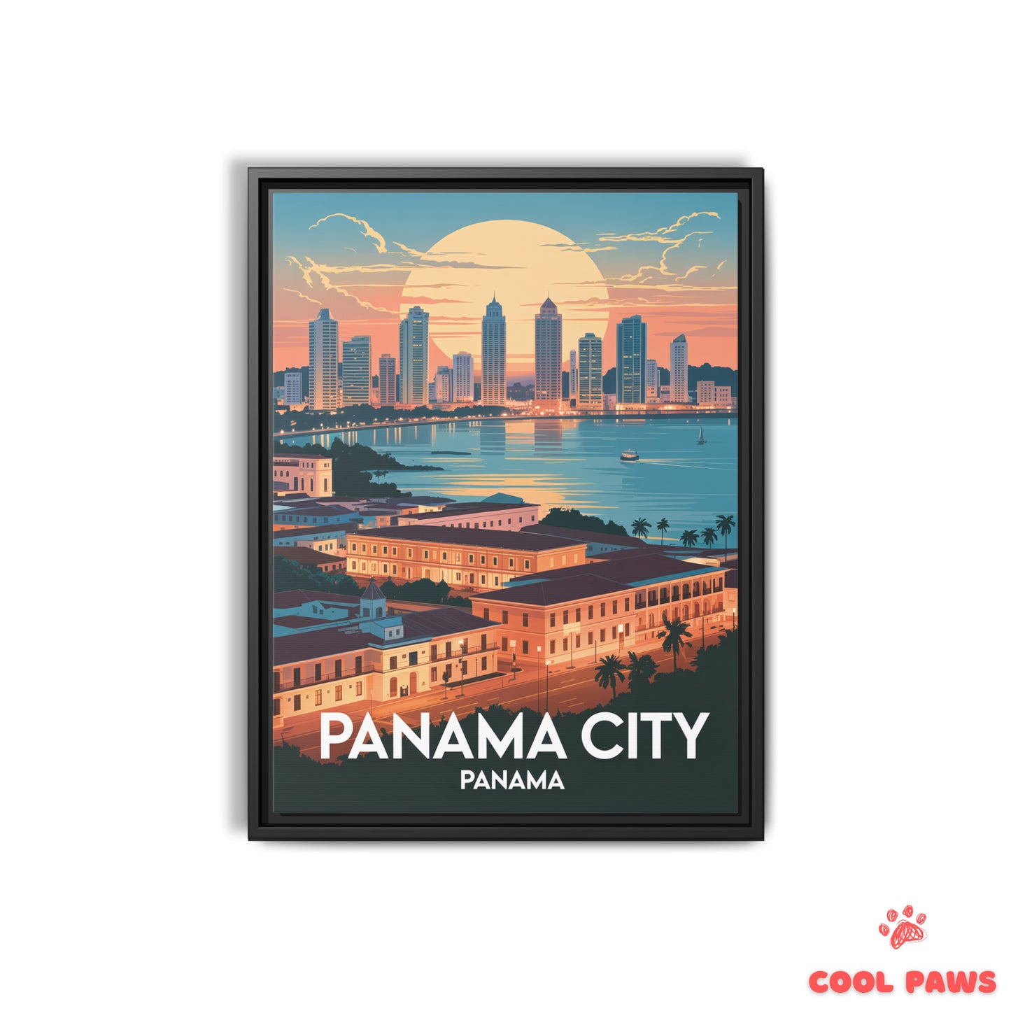 Panama City Travel Print | Casco Viejo | Panama