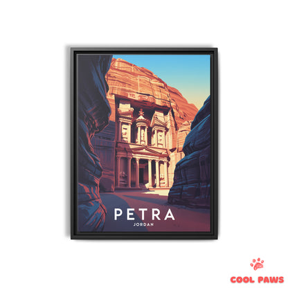 Petra Travel Print | The Treasury (Al Khazneh) | Jordan