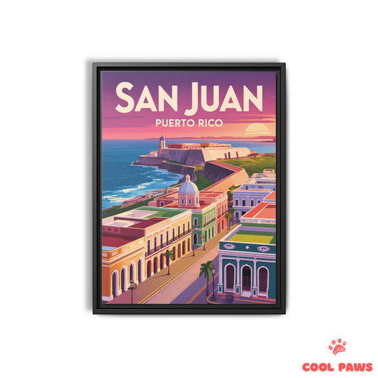 San Juan Travel Print | El Morro | Puerto Rico