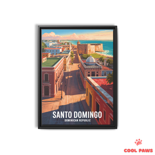 Santo Domingo  Travel Print | Ozama Fortress | Dominican Republic