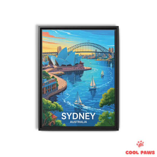 Sydney Travel Print | Sydney Opera House | Australia