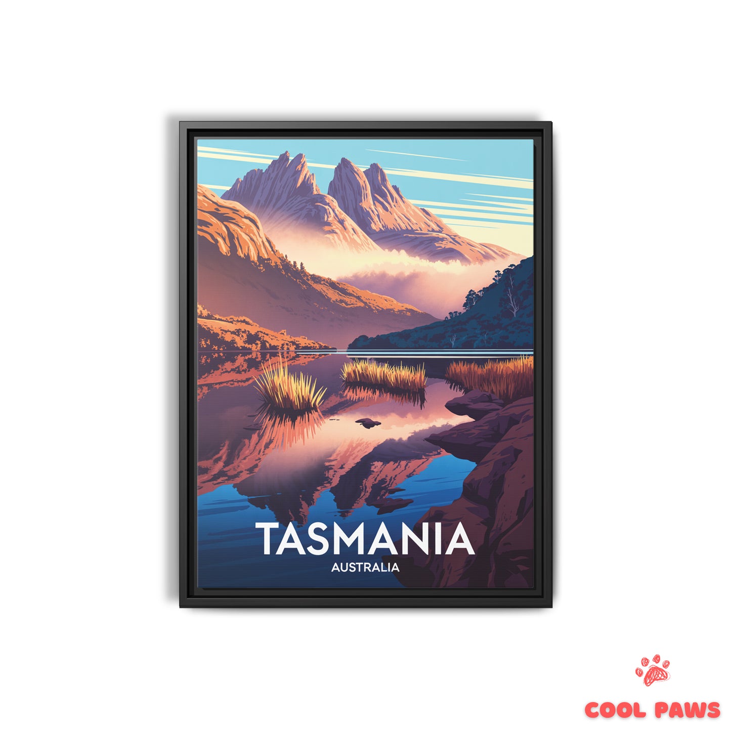 Tasmania Travel Print | Cradle Mountain | Australia