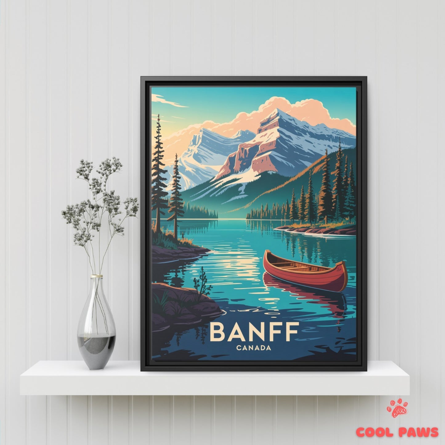 Banff Travel Print | Rocky Mountains