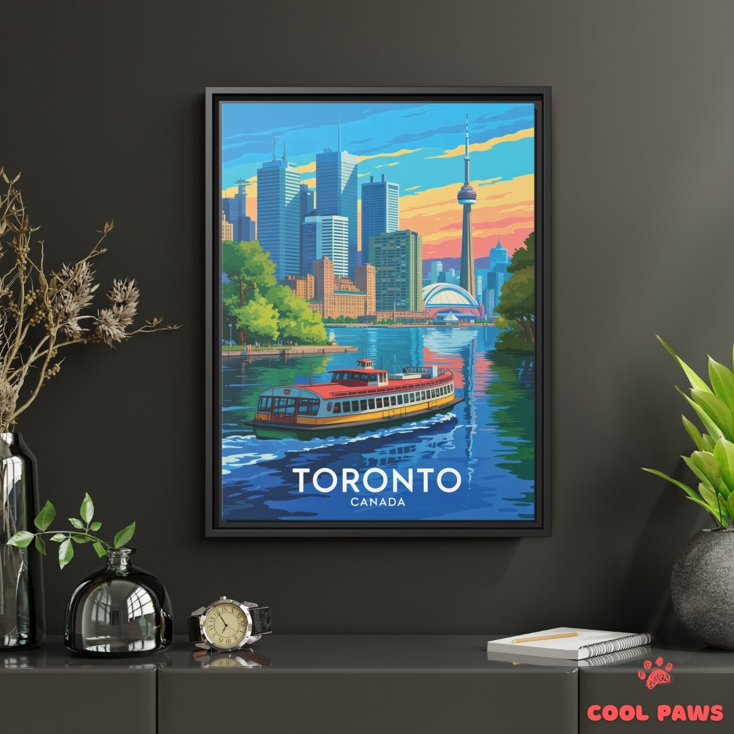Toronto Travel Print | CN Tower