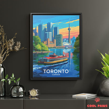 Toronto Travel Print | CN Tower