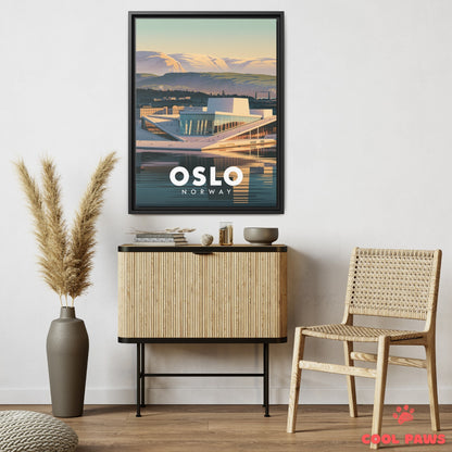 Oslo Travel Print | Norwegian Opera House | Norway