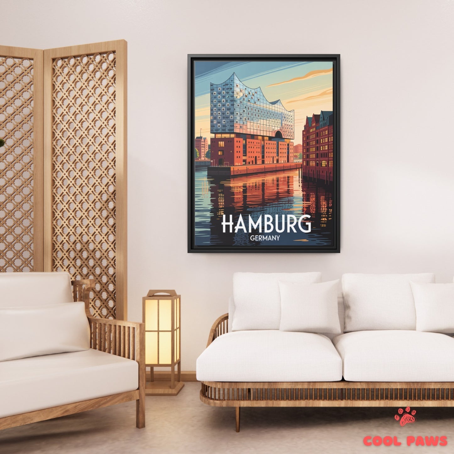 Hamburg Travel Print | German Elbphilharmonie | Germany