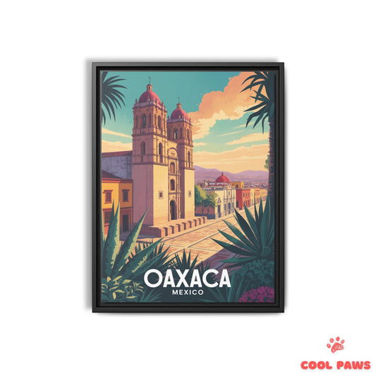 Oaxaca Travel Print | Church of Santo Domingo