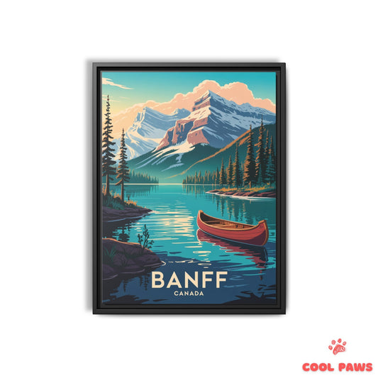 Banff Travel Print | Rocky Mountains