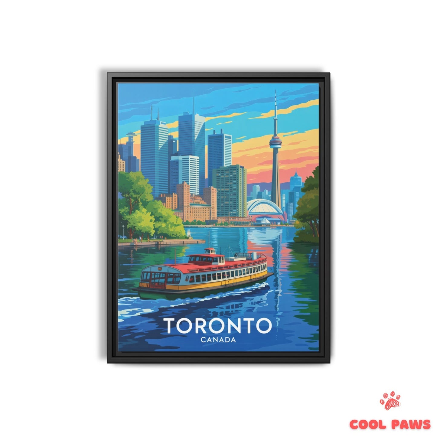 Toronto Travel Print | CN Tower