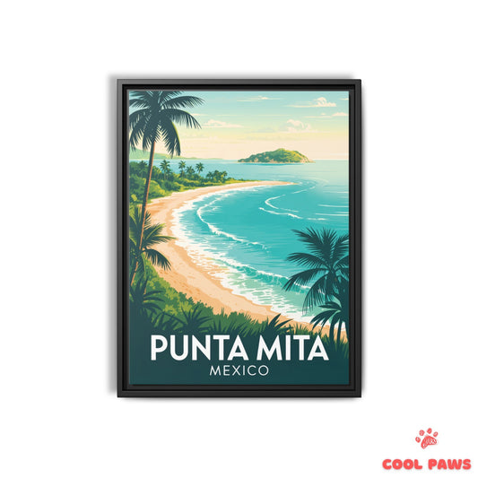 Punta Mita Travel Print | Beach and Island