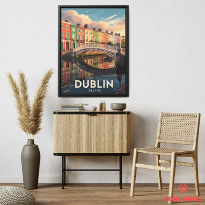 Dublin Travel Print | Irish Ha'penny Bridge | Ireland