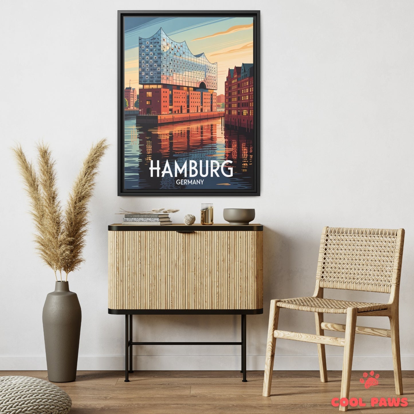 Hamburg Travel Print | German Elbphilharmonie | Germany