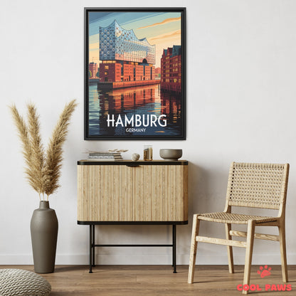 Hamburg Travel Print | German Elbphilharmonie | Germany