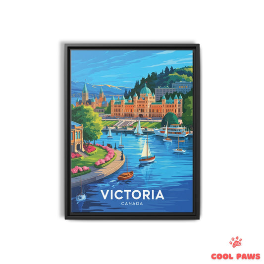 Victoria Travel Print | Parliament Buildings