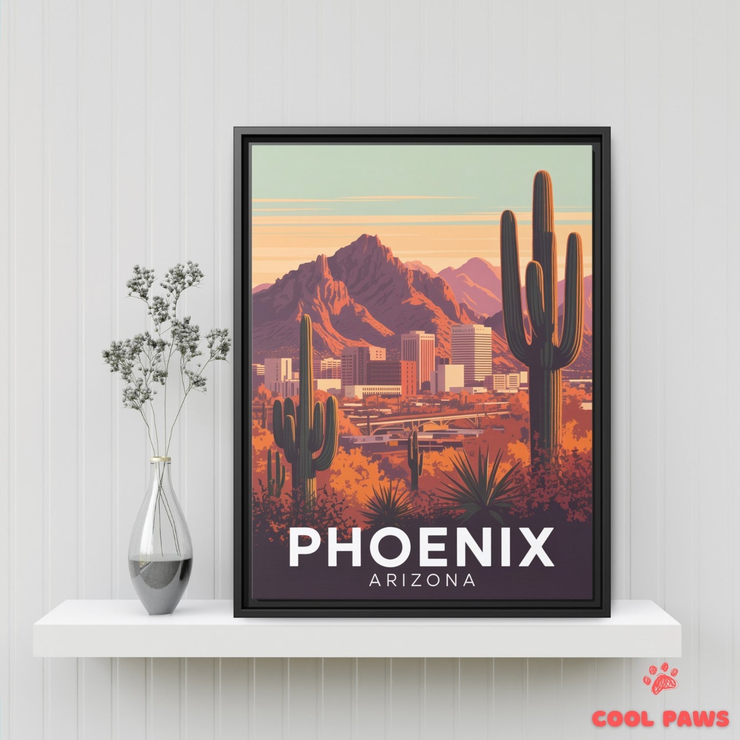 Phoenix Travel Print | Camelback Mountain Arizona