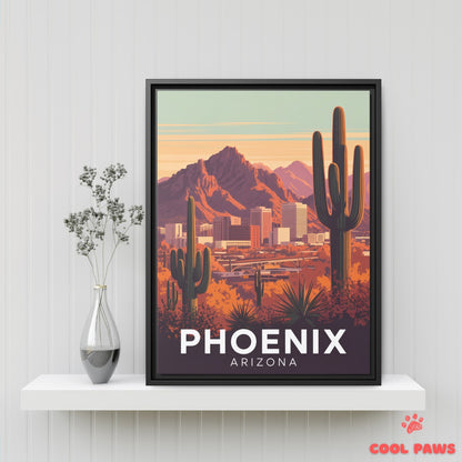 Phoenix Travel Print | Camelback Mountain Arizona