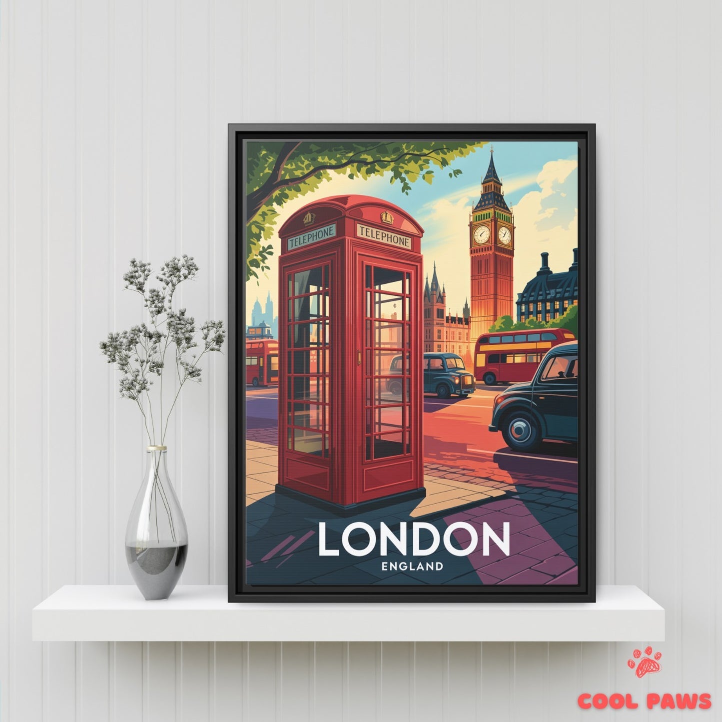 London Travel Print | British Big Ben | England