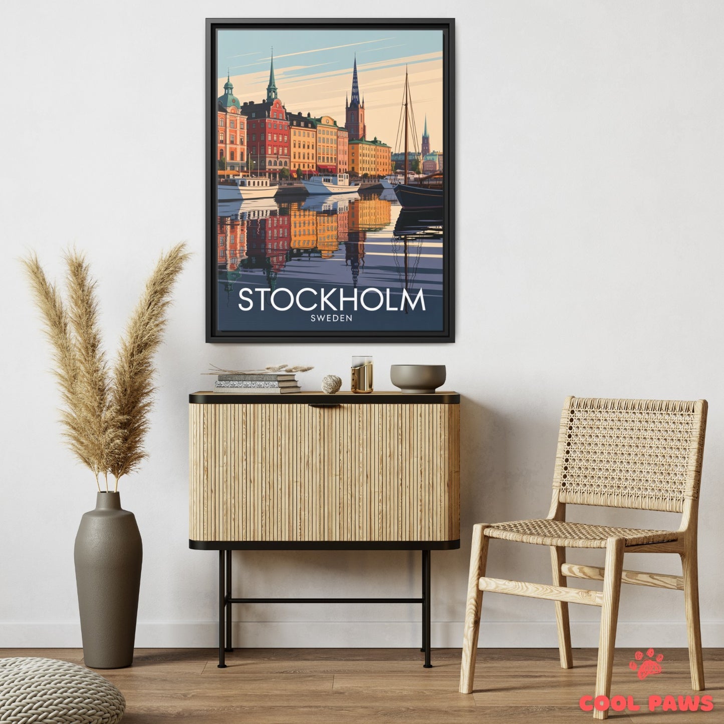 Stockholm Travel Print | Swedish Gamla Stan | Sweden