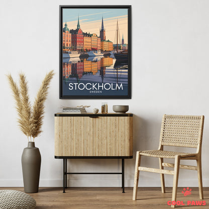 Stockholm Travel Print | Swedish Gamla Stan | Sweden