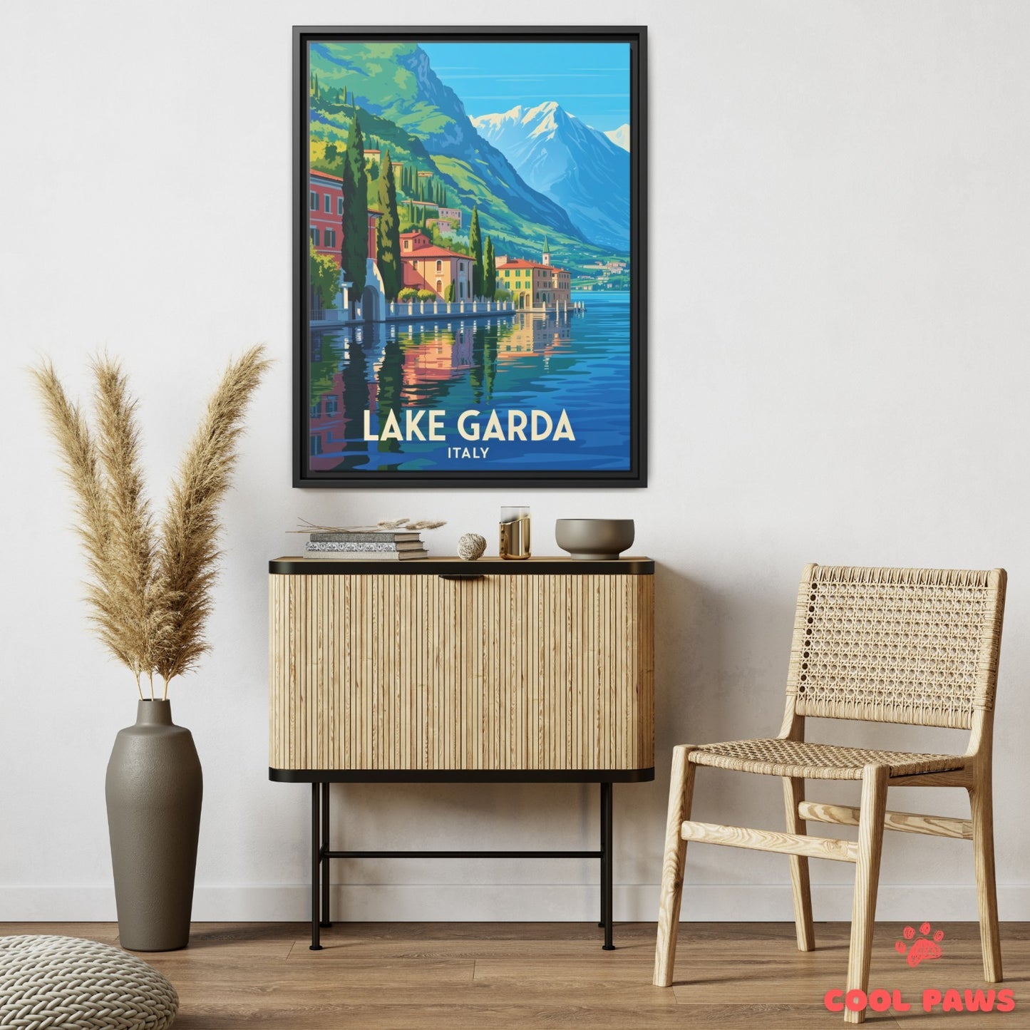 Lake Garda Travel Print | Italian Lake Garda |Italy