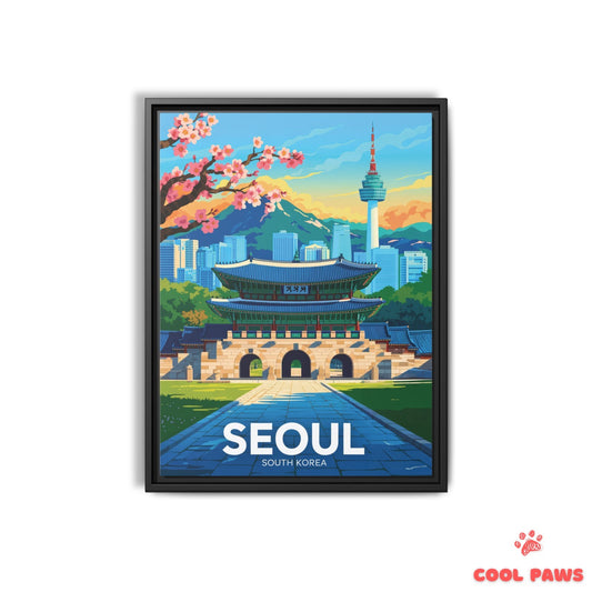 Seoul Travel Print | Gyeongbokgung Palace | Korea