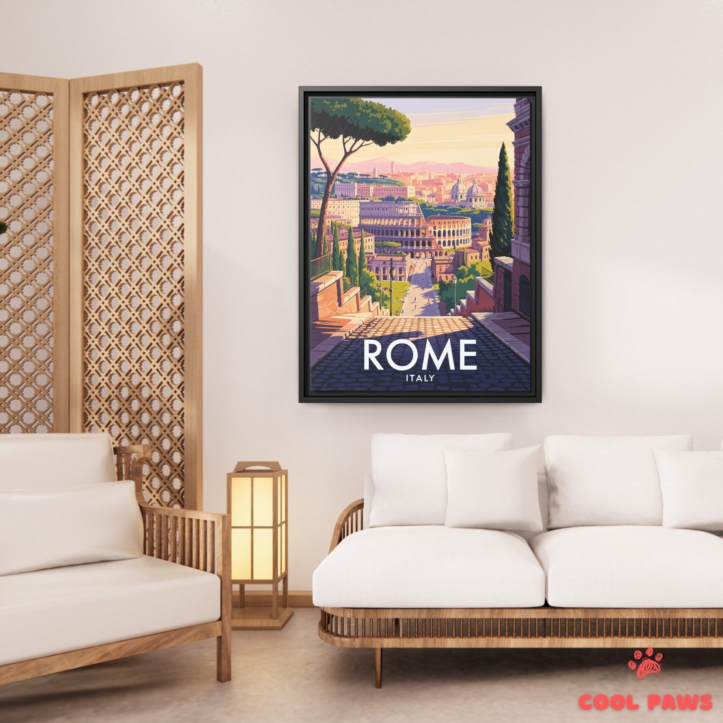 Rome Travel Print | Italian Colosseum | Italy