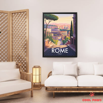 Rome Travel Print | Italian Colosseum | Italy