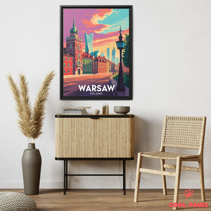 Warsaw Travel Print | Polish Royal Castle | Poland