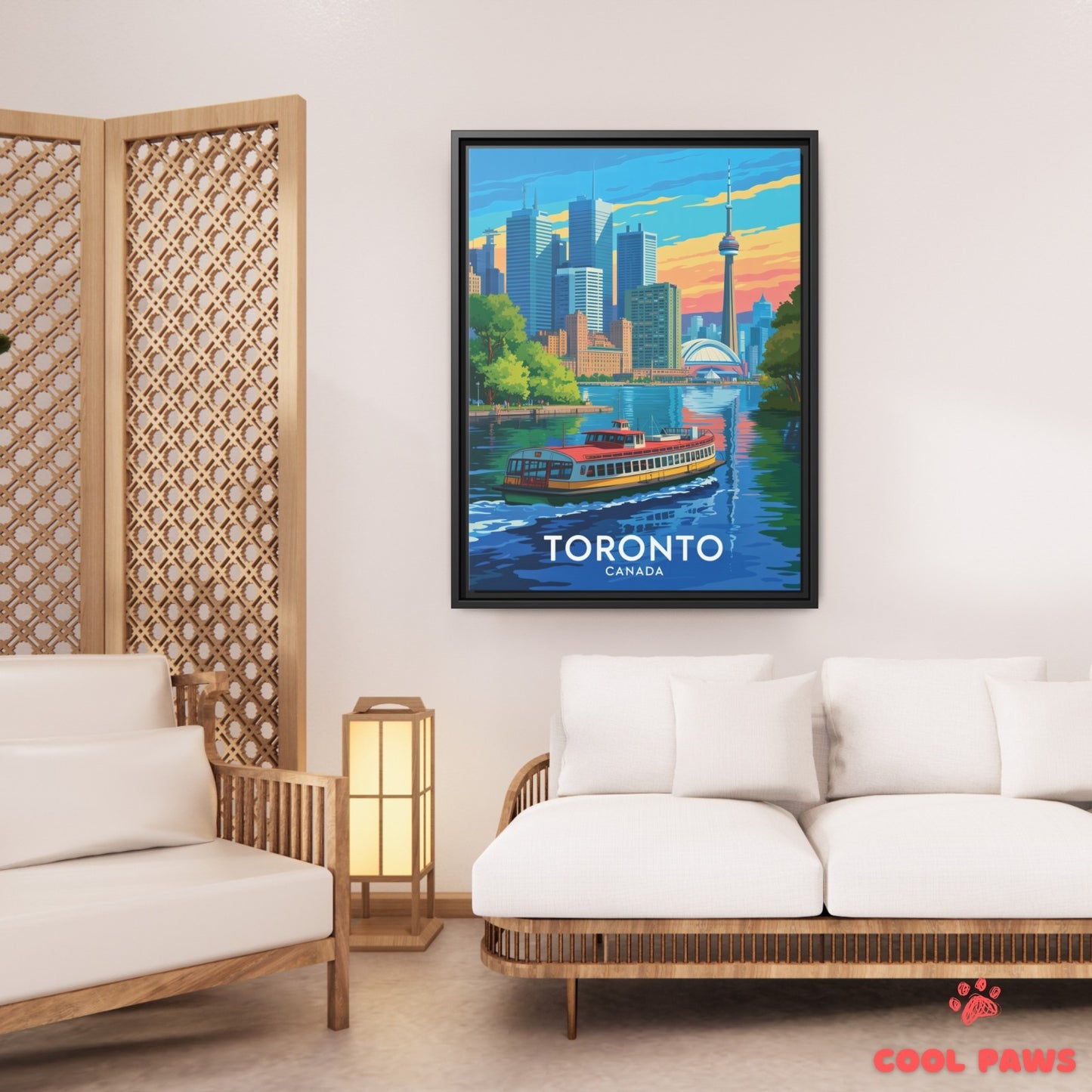 Toronto Travel Print | CN Tower
